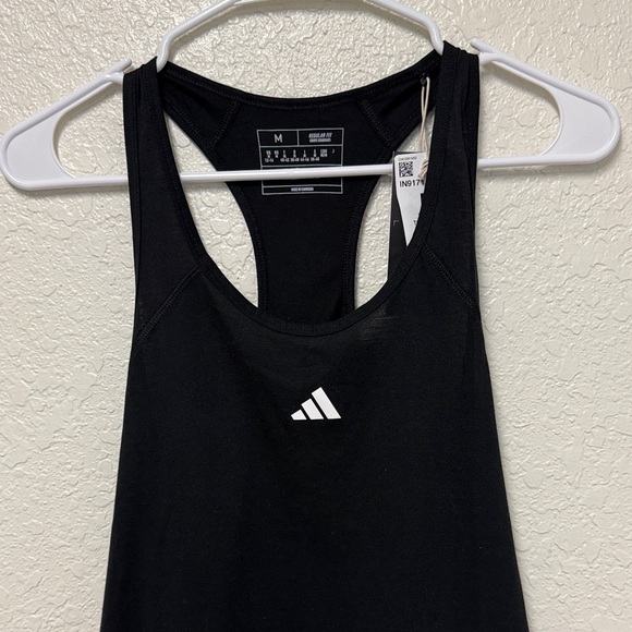 NWT ADIDAS Women's Black Racerback Tank Top - Picture 2 of 10
